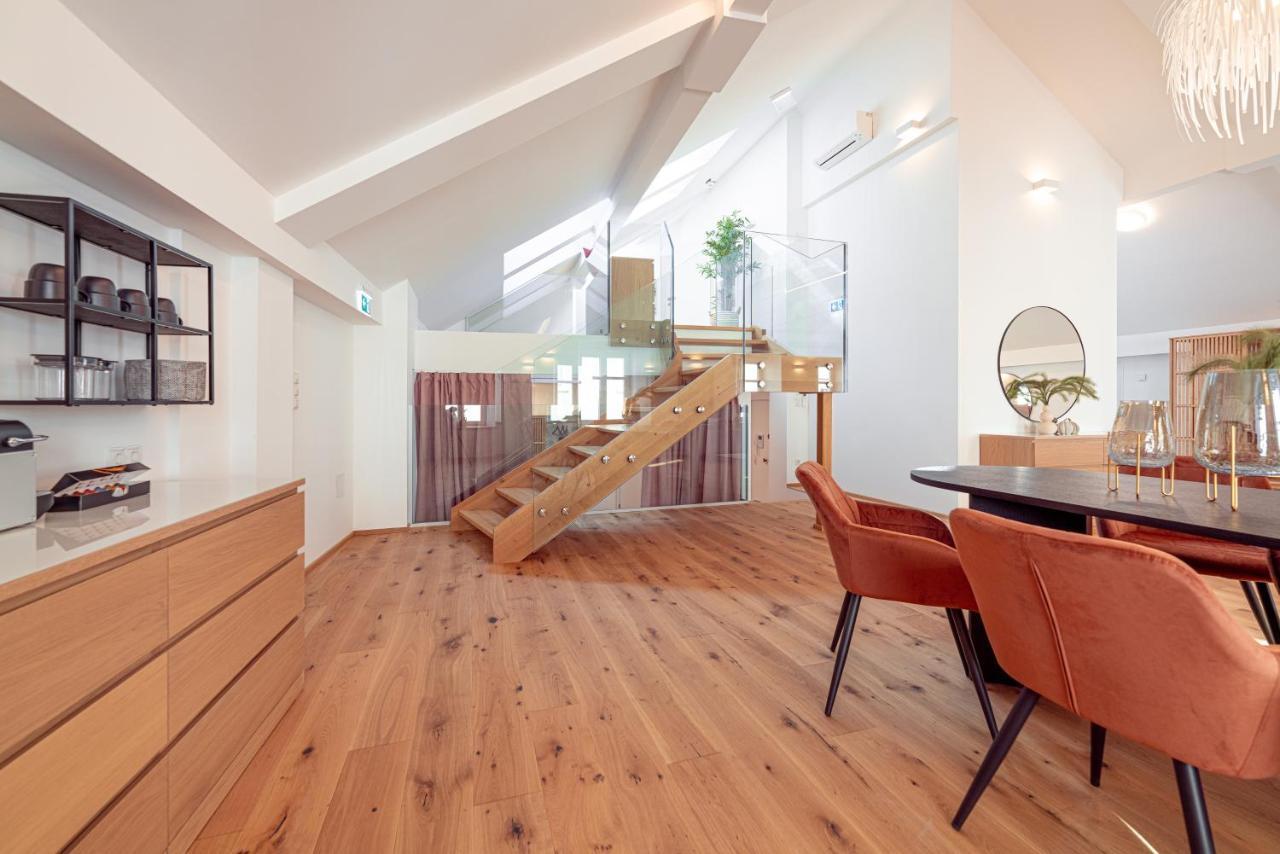 Penthouse Maxfux Direkt In Der Fussgaengerzone 130M2 Apartment Krems an der Donau Exterior photo